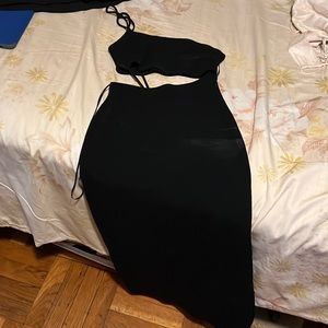 Zara Long Cutout Dress
